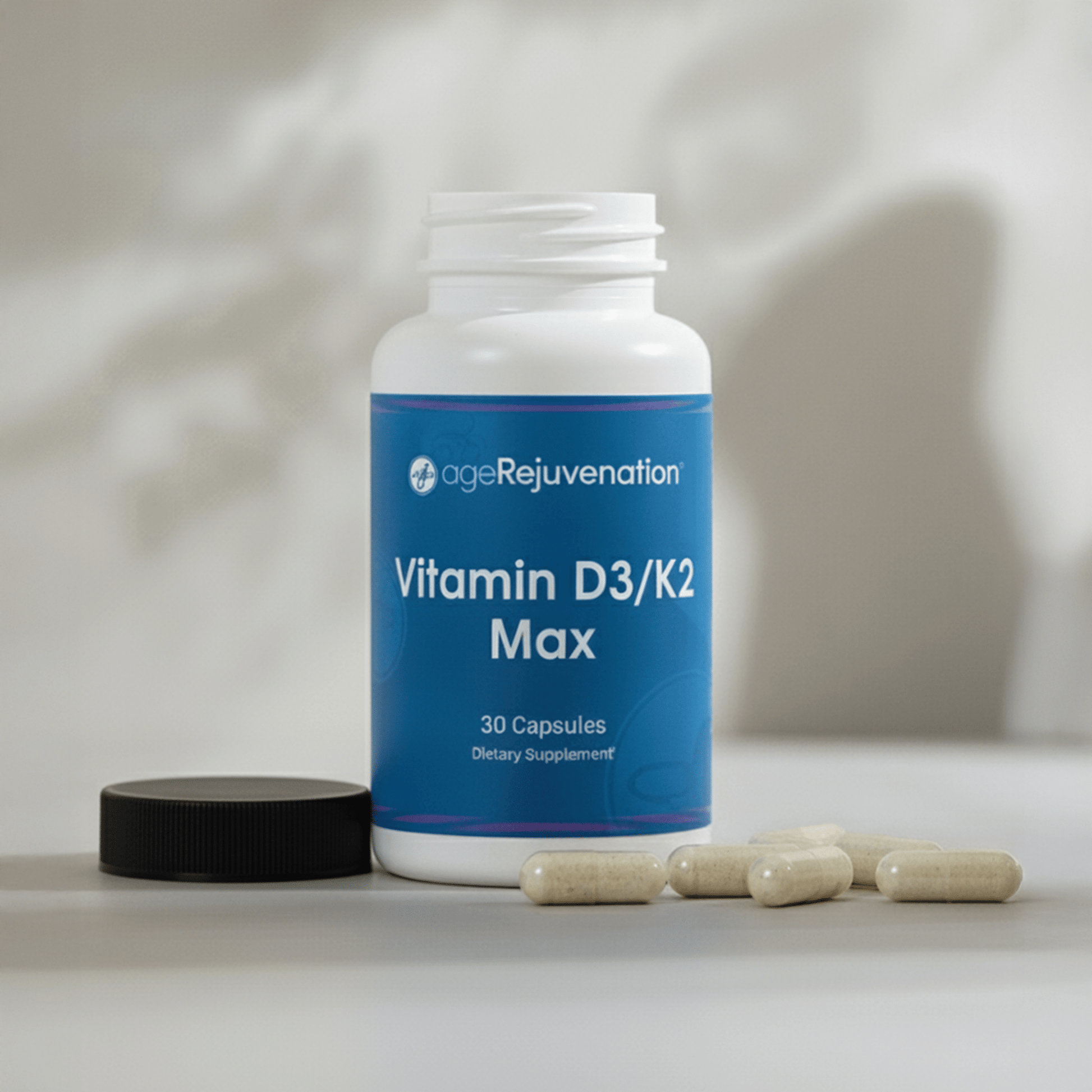 Vitamin D3/K2 MAX - AgeRejuvenation