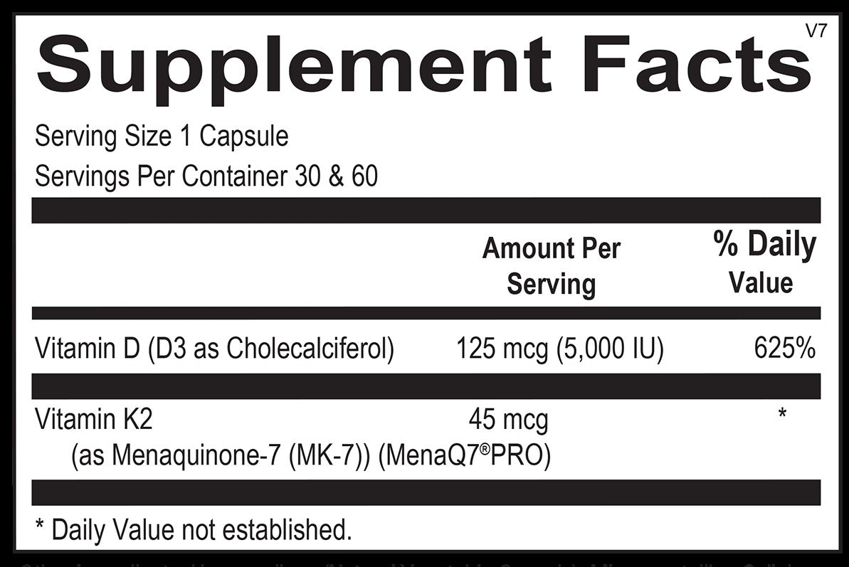 Vitamin D3/K2 - AgeRejuvenation